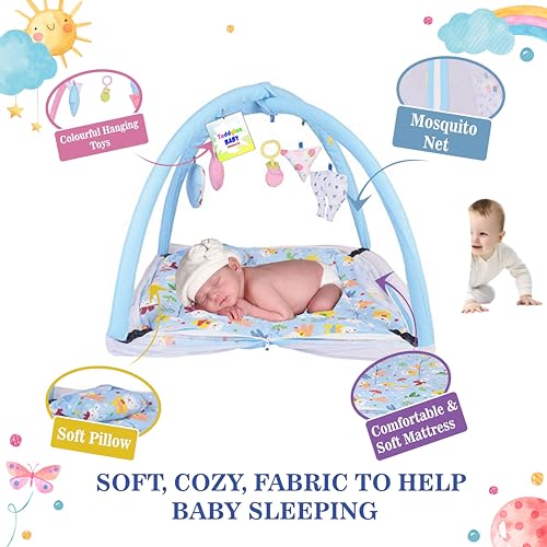 Image of Toddylon 56 in 1 New Born Baby Products All | Gift Packs | Maternity Kit | Baby Clothes | Baby Bedding Set | Essentials Items | Baby Shower | Combo Pack | Infants (Multicolor, 0-6 Months)