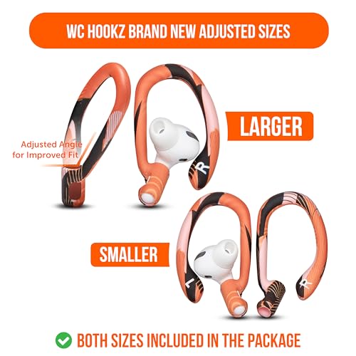 Image of WC HookZ - Over-Ear Hooks for AirPods Pro 1, 2 & AirPods 1, 2, 3