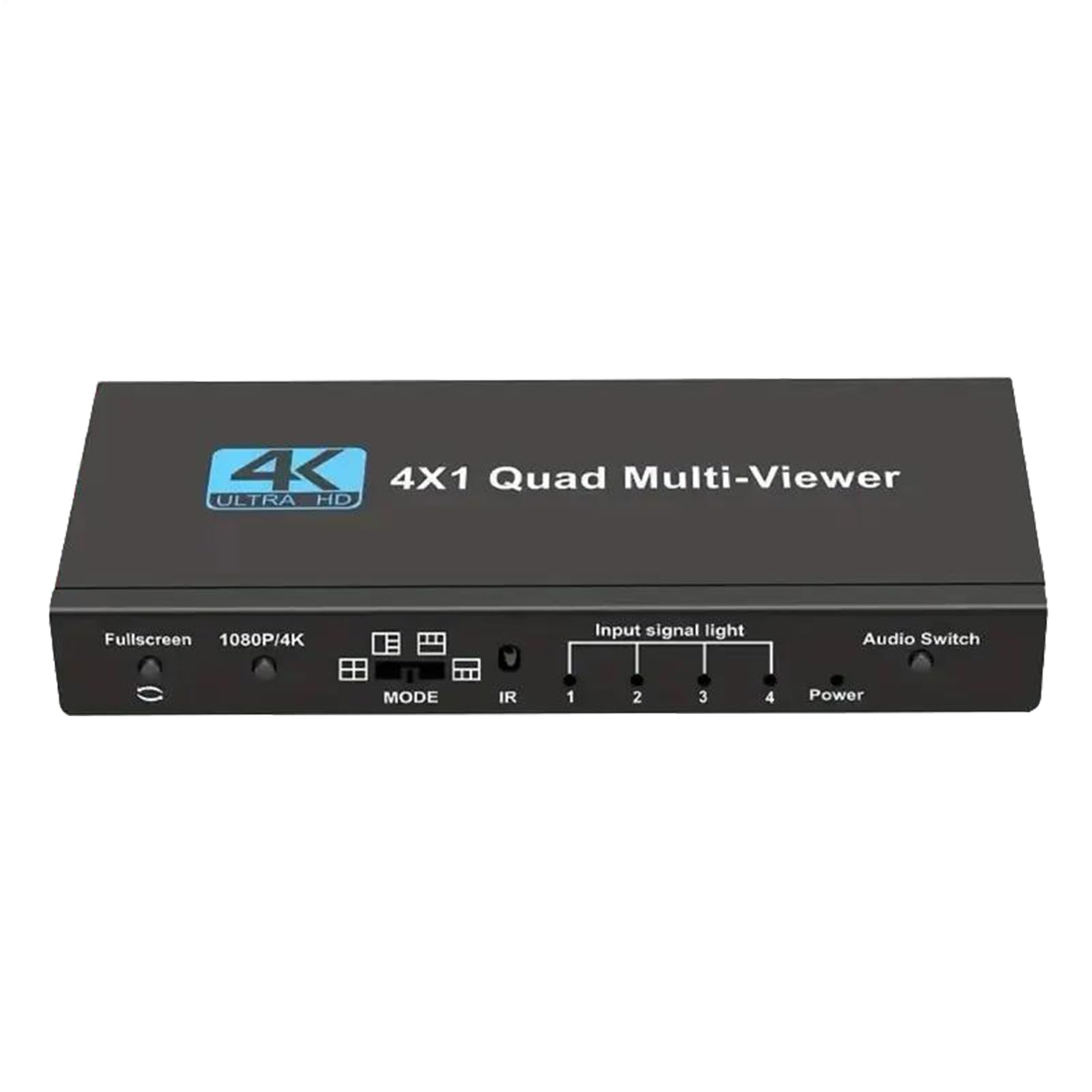 Moniteur Quad Multi-Écran 4K 4-en-1 Numérique