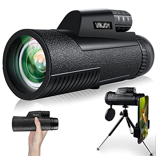 Télescope monoculaire zoom HD étanche 12x42 pour observation nette