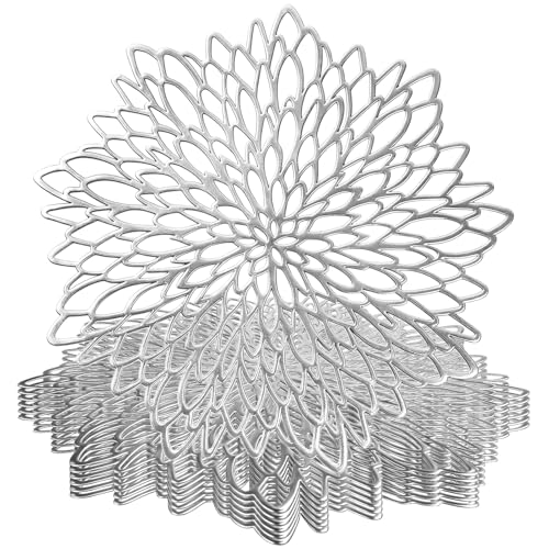 wiipara 6er Set Platzsets Tischsets Abwaschbar, Moderne PVC...