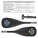 Seamax Carbon Fiber Adjustable SUP Paddle 65'-85' for Stand Up Paddle Board