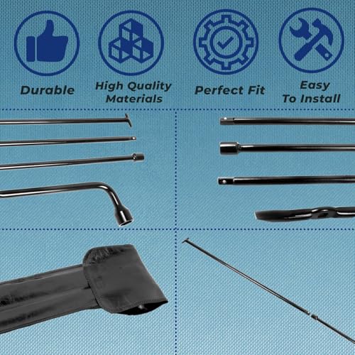 Image of Spare Tire Tool Kit for Frontier Titan Pathfinder Amanda Xterra
