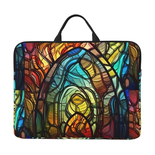 Funda Protectora para Laptop 14 Pulgadas con Diseño Vidrio miniatura 1