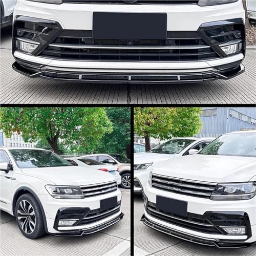 Modification extérieure Tiguan MK2 : lèvre avant style carbone 2017 - 3