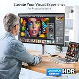 Cable Matters Premium Braided USB-C to DisplayPort Cable 1.8m (USB C to DP Cable) Support 8K 60Hz in Gray- Thunderbolt 4 / USB 4 Compatible with MacBook Pro Dell XPS iPhone 15 Pro Max Plus - Image 4