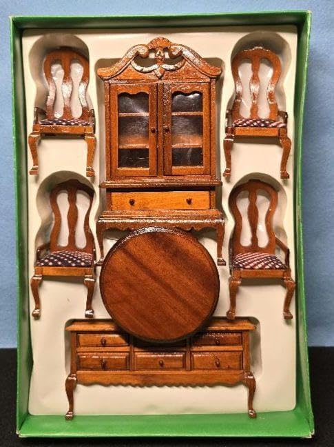 ミニチュア 木製家具 ヴィンテージ家具 2箱セット ミニ家具 置物 ミニチュア 木製家具 ヴィンテージ家具 2箱セット