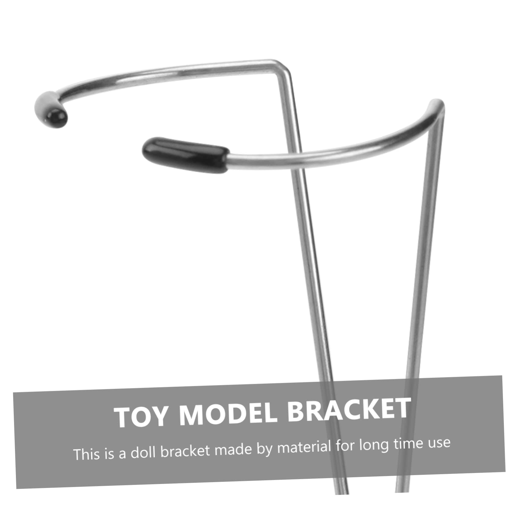 TOYANDONA 6pcs Doll Storage Rack 15cm Doll Display Stand Portable Fashion Toy Model Bracket for Home Store Market