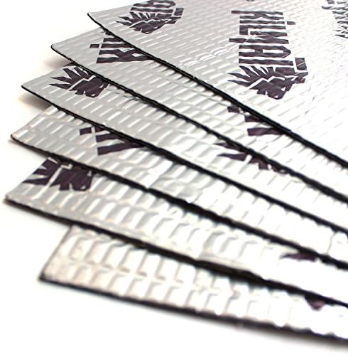 KILMAT 80 mil (2 mm) 36 sqft (3.4 sqm) Car Sound Deadening Mat, Butyl Automotive Sound Deadener, Audio Noise Insulation and dampening - 3