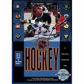 Video Game NHL Hockey - Sega Genesis Book