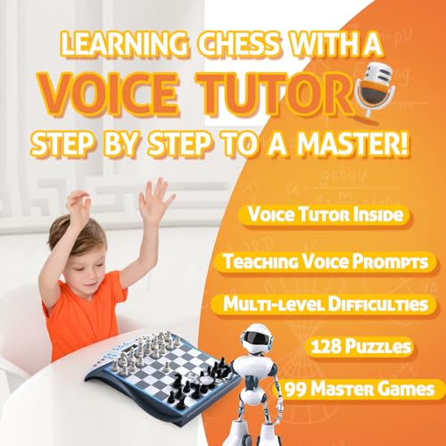Talking Chess Master Set de Ajedrez Electrónico miniatura 4