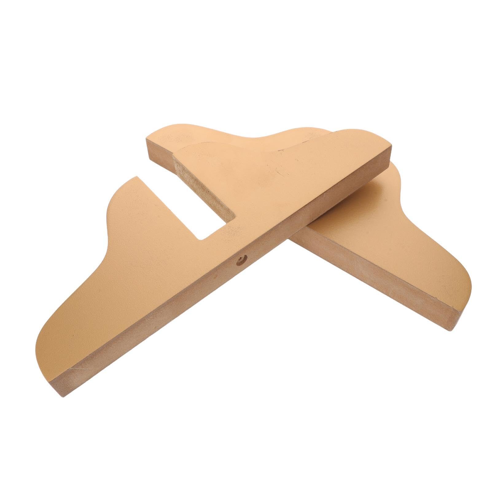 Base stable anti-rayures VICASKY avec pieds de support en bois pour cloison