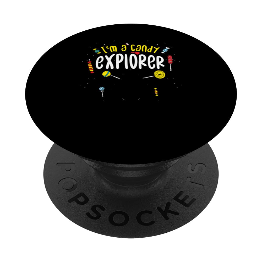 Unearthing Candy Treasures: I'm a candy explorer - Candy PopSockets Swappable PopGrip