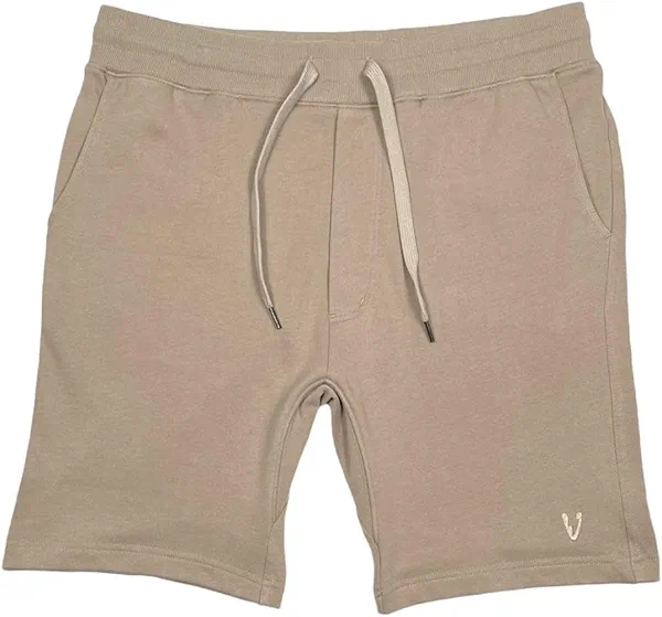 VarietyAthletics Mens French Terry Cotton Pull-On Gym Jogger Athletic 7" Sweat Shorts
