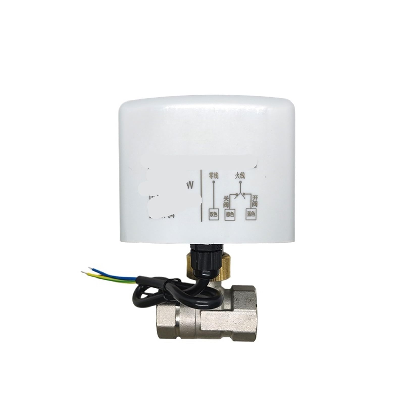 Elektryczny zawór kulowy ze stali nierdzewnej, 1/2 ", 3/4", 1 ", trzy przewody, dwa sterowanie, dwukierunkowy siłownik elektryczny, gwint wewnętrzny, 220 V, 24 V, 12 V (1,24 VDC)