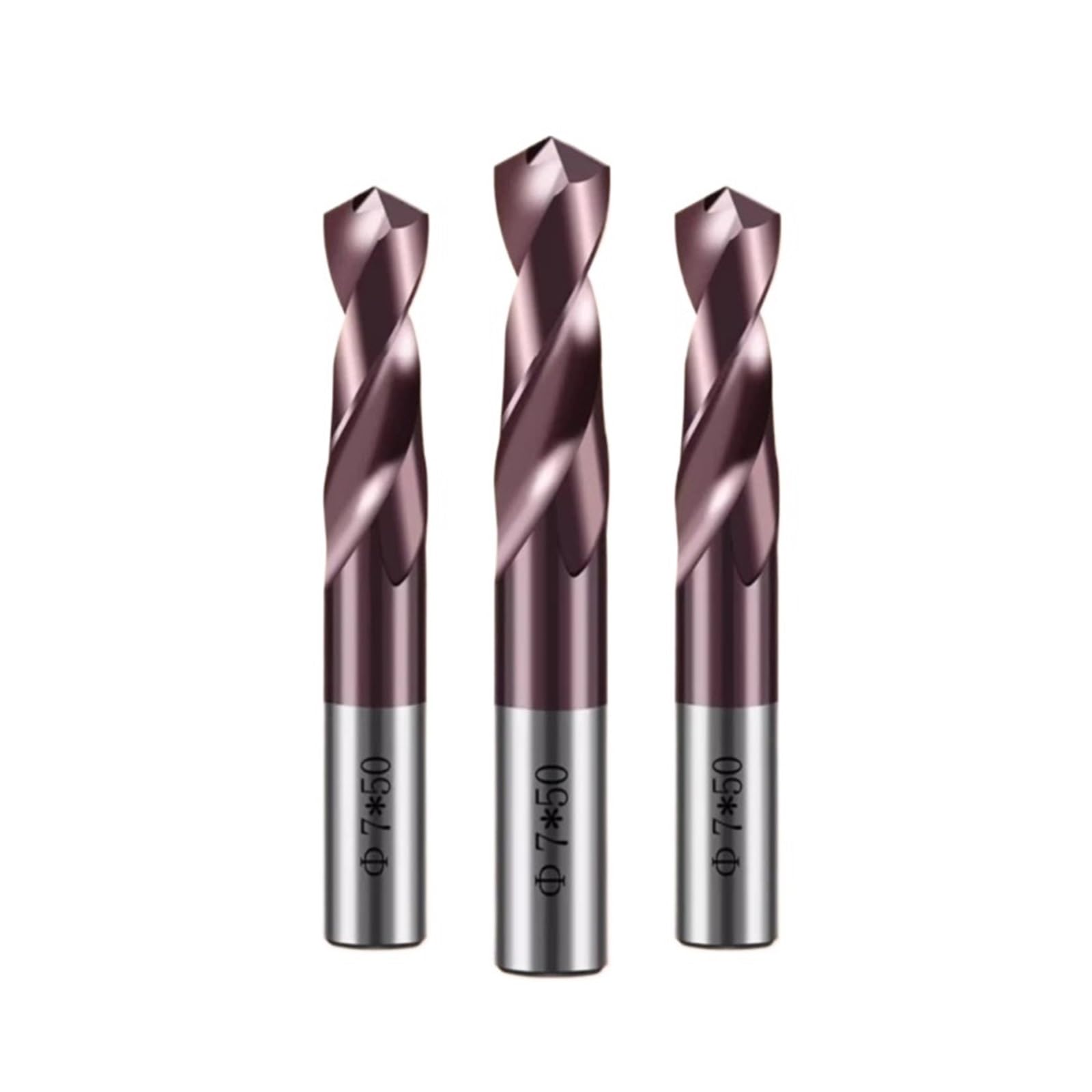 Juego de brocas helicoidales de acero de tungsteno, brocas de carburo de 65°, herramientas de perforación industriales de precisión para metal, acero inoxidable, hierro de 1 mm a 20 mm(22mm)