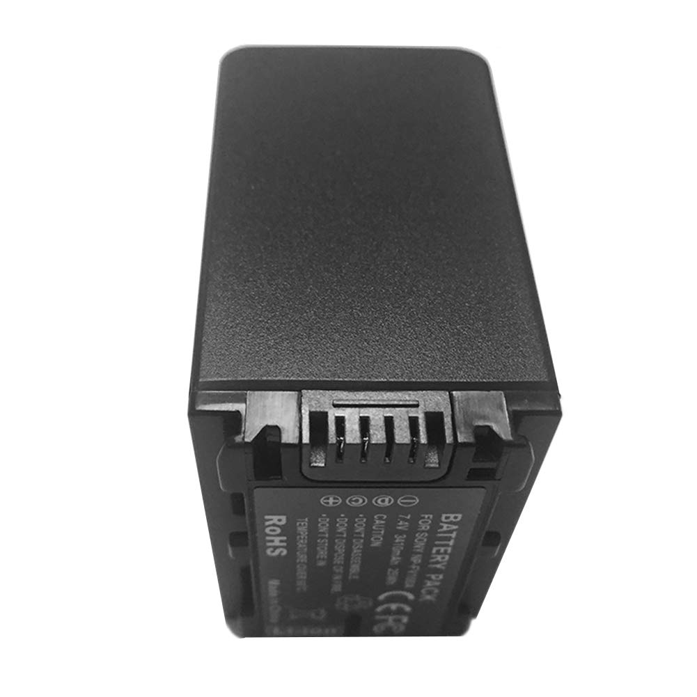 XITAIAN 7.4V 3410mAh 25Wh NP-FV100A Batteria videocamera di Ricambio per Sony NP-FV30, NP-FV50, NP-FV50A, NP-FV70, NP-FV70A, NP-FV100, NP-FV100A