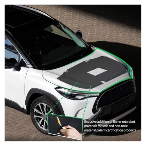 Isolant moteur capot voiture HR-V réduit le bruit habitacle