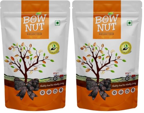 Image of Bownut Premium Fresh Dates (Omani Fresh Dates (Khajoor /Khajur),250 Gm) (Pack of 2)