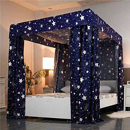 XZHU Fundas de Cama, mosquiteras, Fundas de Cama para Viajes y familias, Camas Dobles e Individuales, mosquiteras de cúpula Universal, mosquiteras de Malla,E,2.0