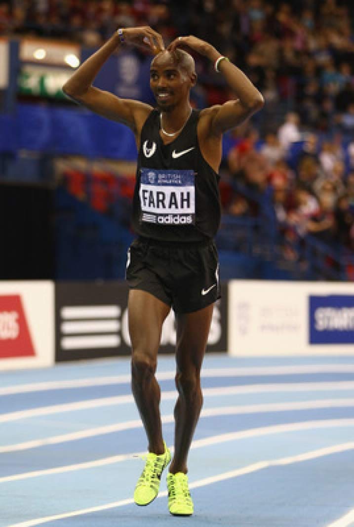 Shine On Mo Farah - 24X36 Poster SOG #SOG775727