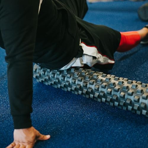 eBoutik - Foam Core Balance Deep Tissue Muscle Massage - Fitness Gym Trigger Point Grid Sports Massager - Pilates & Yoga To Ease Back, Calf, Neck Pain & Joint Massage Therapy - Image 4