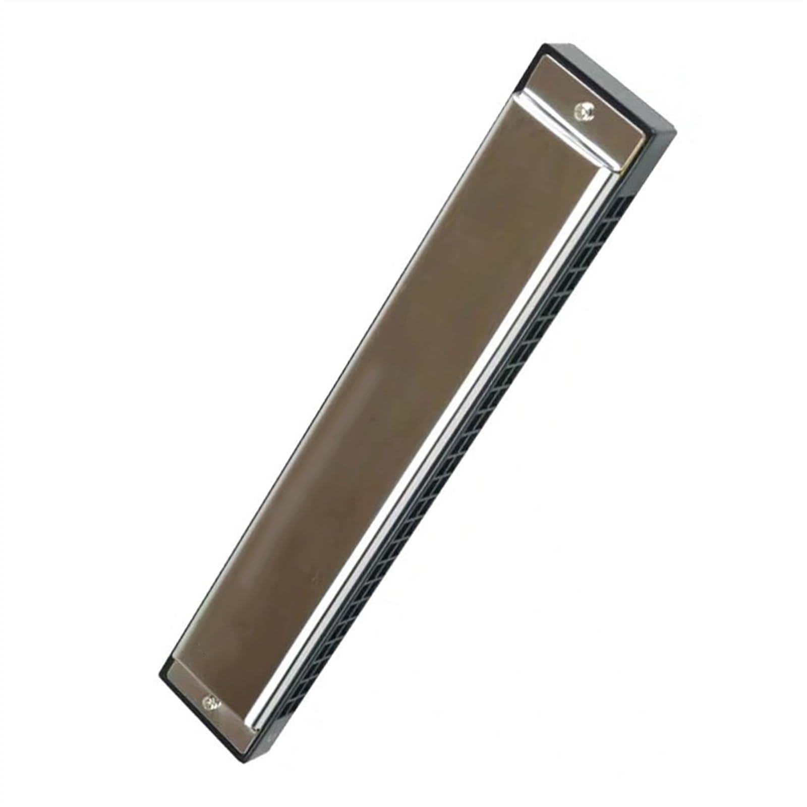 24-otworowa harmonijka wibracyjna Blues Harp Keys Instrument trzcinowy z żywicy ABS Zestaw Harmonijki Ustnej(Color:Bb)