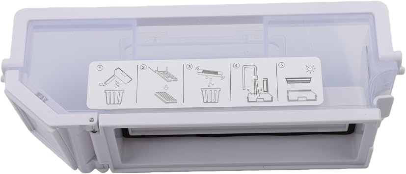Replacement Dust Box for Ecovacs Deebot T20/T20 Turbo/T20 Plus Vacuum Cleaner, Large Capacity Plastic Bin, Easy Install and Remove for Efficient Debris Collection