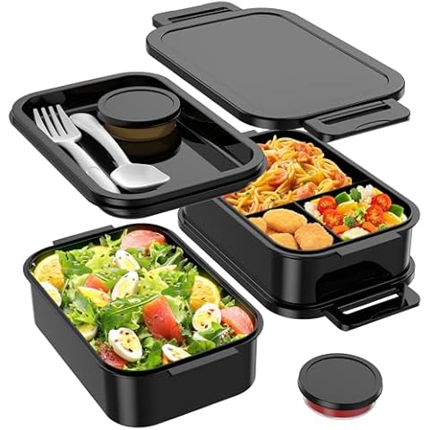 Jelife 72oz Stackable Bento Box Cover
