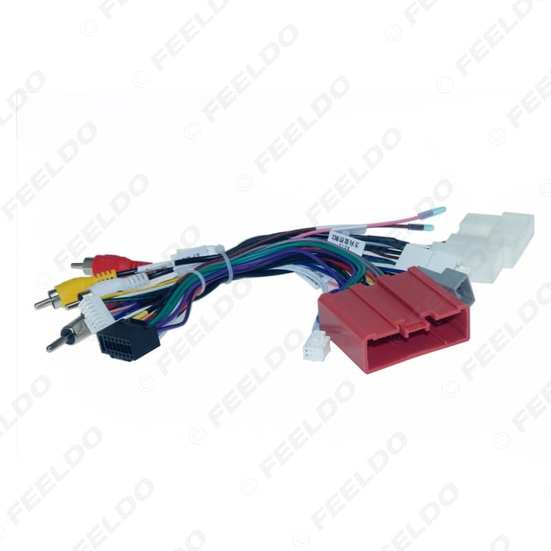 Car 16pin for Audio Wiring Harness Box for Mazda 6 2013/CX-5 2012 Stereo Installation Wire Adapter - (Color Name: AB Cable-canbus Box)