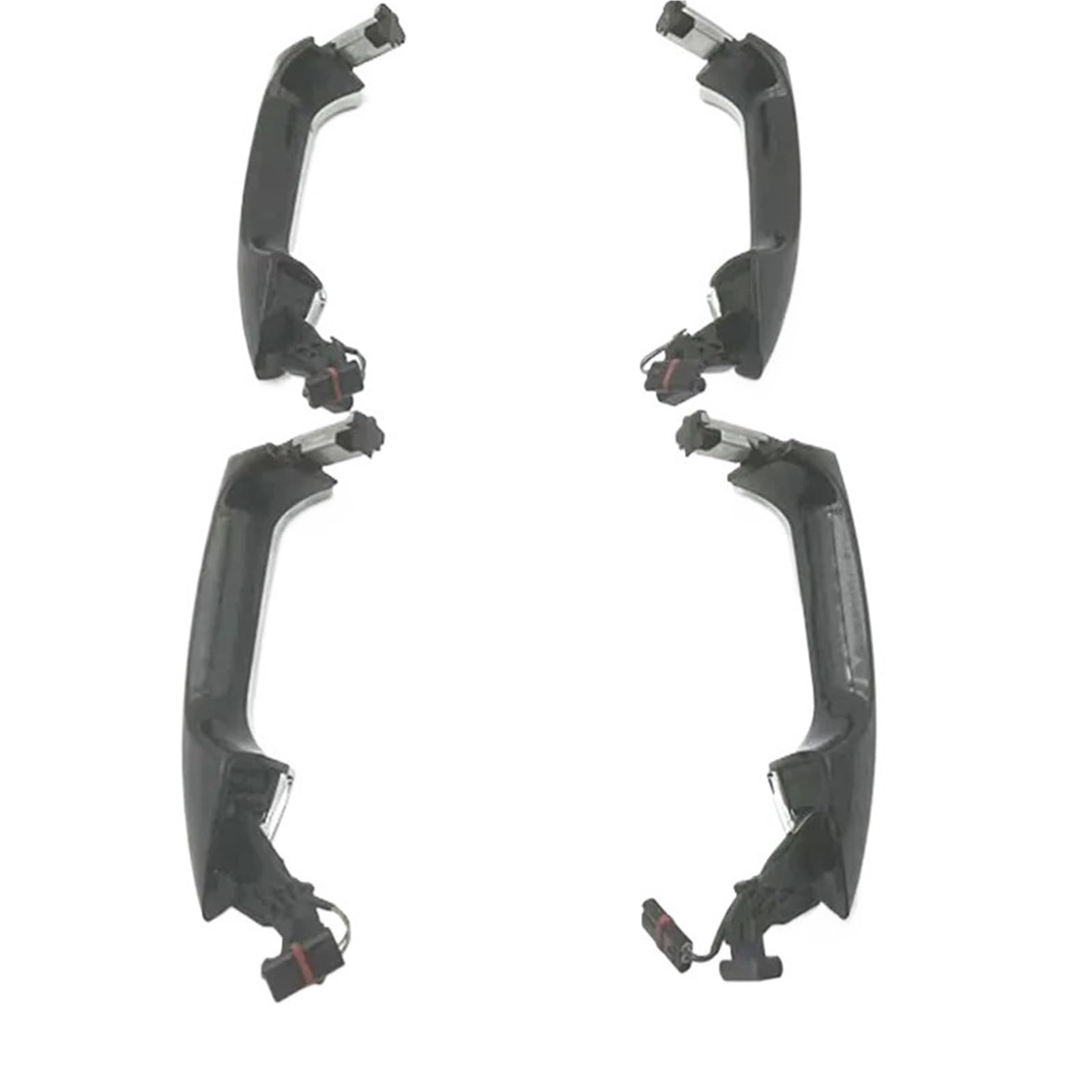 Ttopkmbc 4-Pcs Exterior Car Door Handle Fit For Benz W218 Cls300 Cls350 W212 E200 E250 E300 W166 Car Exterior Door Handle A2047601370 A2047601470(4-Pcs)