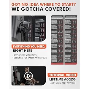 Mikolo Home Gym, Workout Station with 150LBS Weight Stack, Multifunctional Home Gym Equipment with Pulley System for Full Body Strength Training Mikolo Home Gym Workout Station with 150LBS Weight Stack Multifunctional Home Gym Equipment with Pulley System for Full Body Strength Training