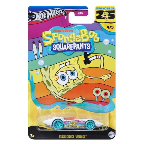 Hot Wheels SpongeBob SquarePants Car 1:64 Escala miniatura 1