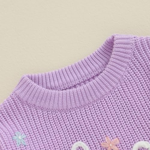 baby girl boy knit sweater blouse pullover sweatshirt warm crewneck long sleeve tops for infant toddler