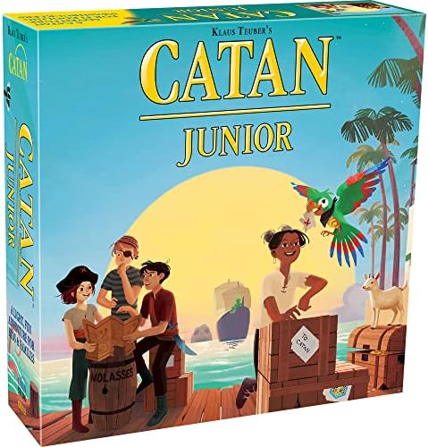 CATAN Junior Board Game | Civilization Building Strategy Game | Adventure Game | Fun Family Game for Kids and Adults | Ages 6+ | 2-4 Players | Average Playtime 30 Minutes | Made by CATAN Studio