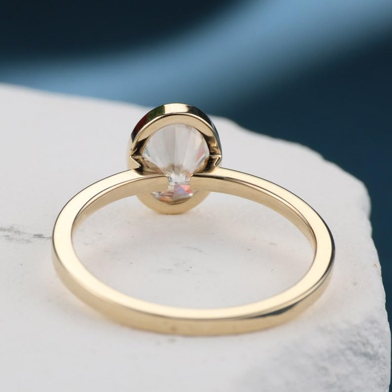 Bague moissanite en argent, le cadeau idéal pour sceller une promesse unique