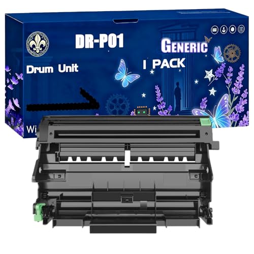 Image of DR-P01 Drum Unit Compatible for Konica Minolta Bizhub 20 20P Printers, Black High Yield 20000 Pages Printer Accessories (1 Pack Black)