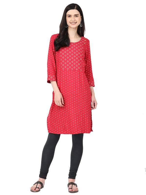 Image of Robinbosky Cotton Churidhar Leggings for Women - Stylish, Stretchable & Flattering Fit for All-Day Comfort