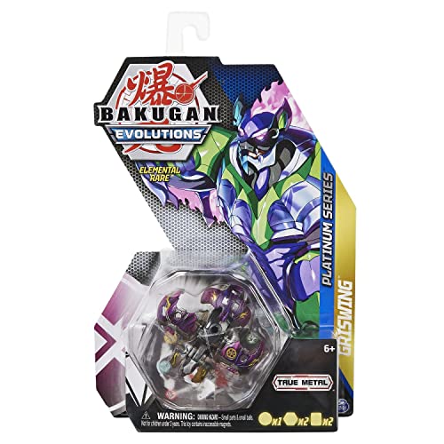 Bakugan Evolutions 2022 Platinum Series Die-cast Elemental Rare Darkus Griswing