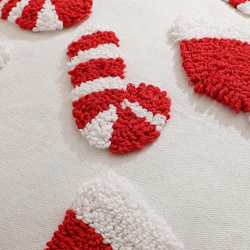 Housse de coussin douce de Noël d'hiver pour décoration de chambre et canapé - 6