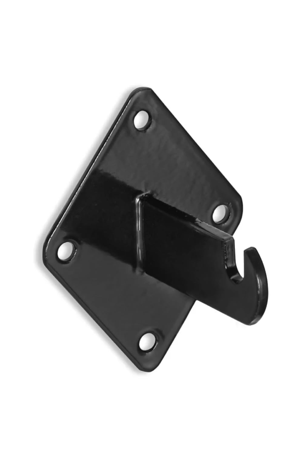 Gridwall and Slatgrid Wallmount Brackets in Black Pack of 100