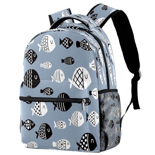 Sac à dos d'école et voyage décontracté multicolore pour fille, garçon et femme