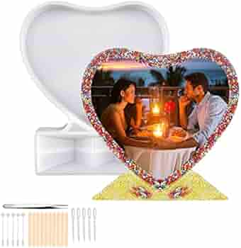 Yalulu Grand Moule En Silicone Pour Moules En Forme De Résine époxy, Forme époxy, Résine UV, Moule En Silicone, Moule Pour Artiste (25 X 15 Cm