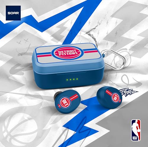 Image of SOAR NBA Wireless Sport Earbuds: Comfortable Fit & Convenient Charging