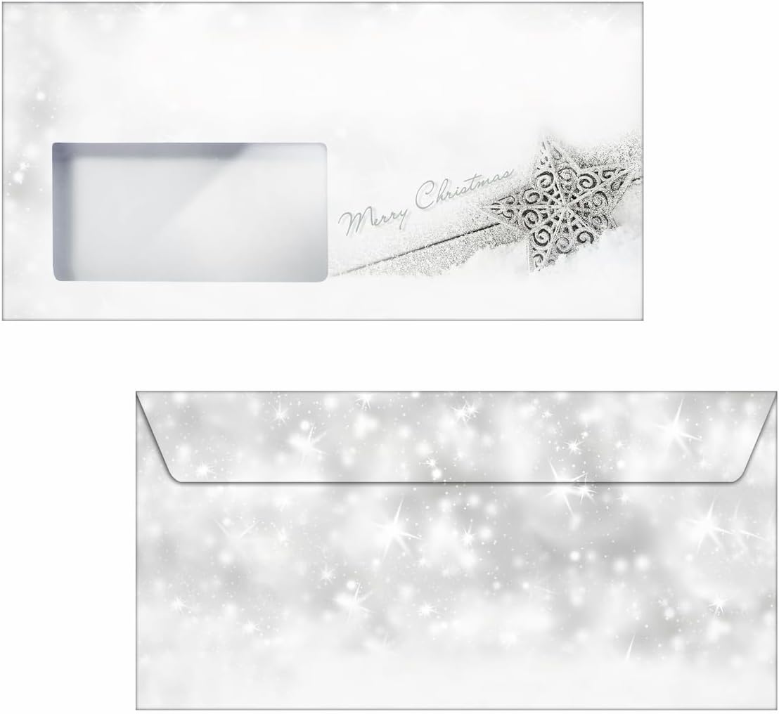 SIGEL DU135 Christmas envelopes "Christmas Surprise", DL, Without Window, 90 GSM, 50 pcs.