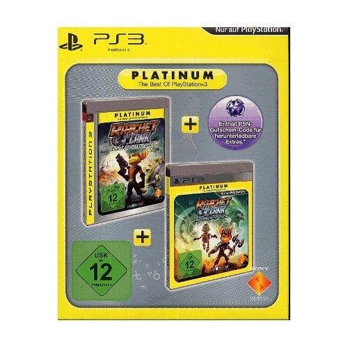 Rachet & Clank Twin Pack (A Crack in Time + Tools of Destruction) [Platinum] - [PS3]