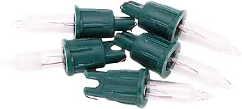 Christmas Concepts Pack Of 5 Clear Push In Fuse Bulbs 12v No 3b