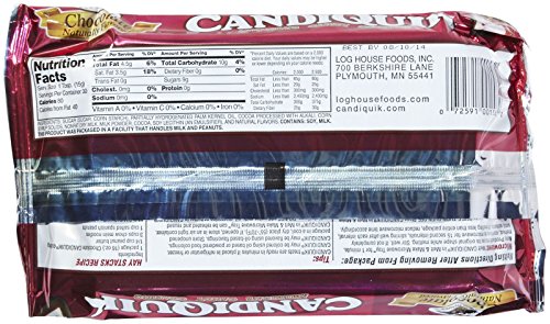 Log House, Candiquik All Natural Chocolate Coating, 16 Oz