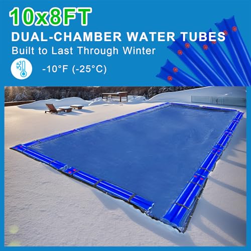 10 bolsas de agua para cubierta de piscina 8 pies miniatura 6
