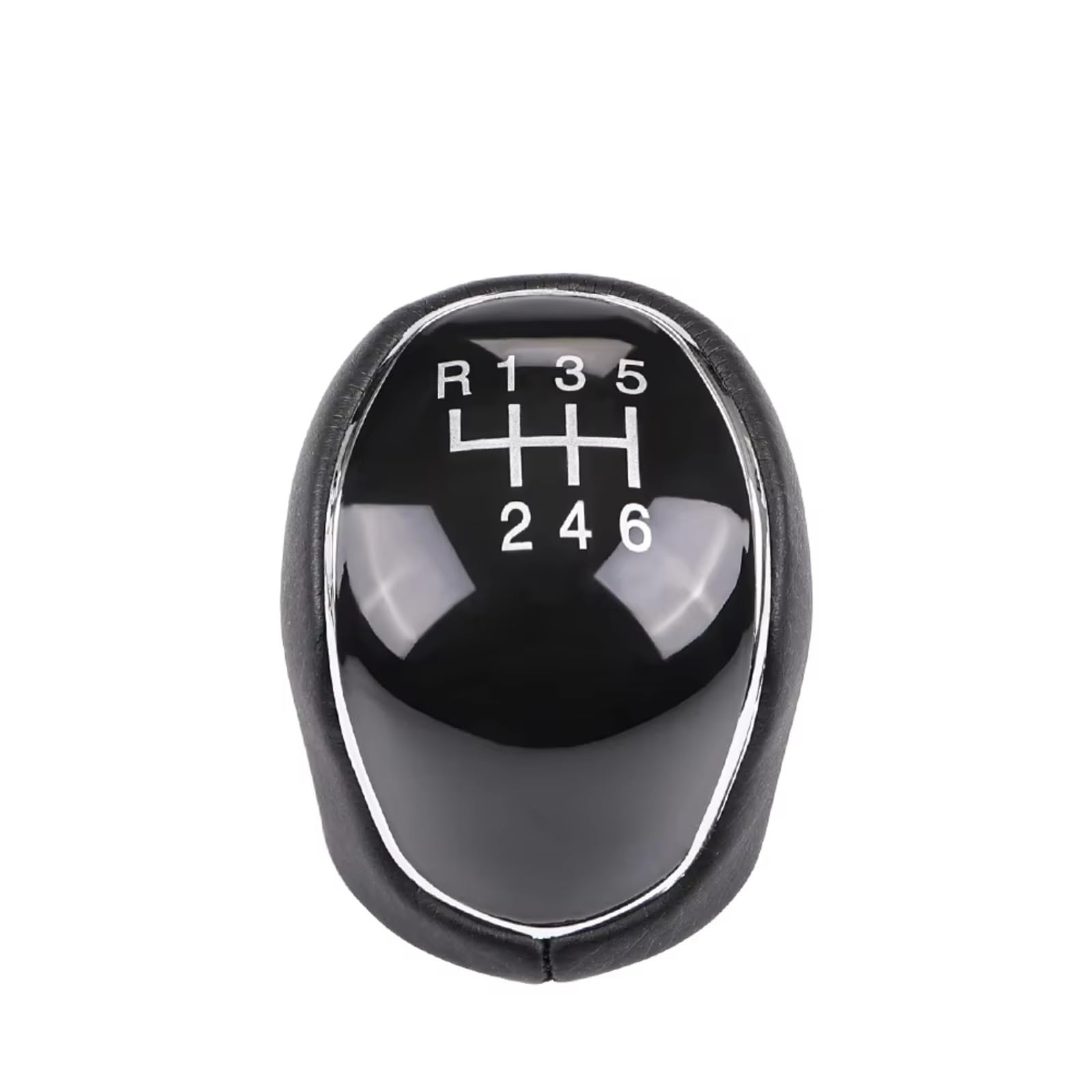 HILLAR Car Gear Stick Knob for Mondeo Mk4 for Focus Mk2 Car Gear Lever Car Gear Shift Knob 5/6 Speed Shift Knob(A-6 Speed)